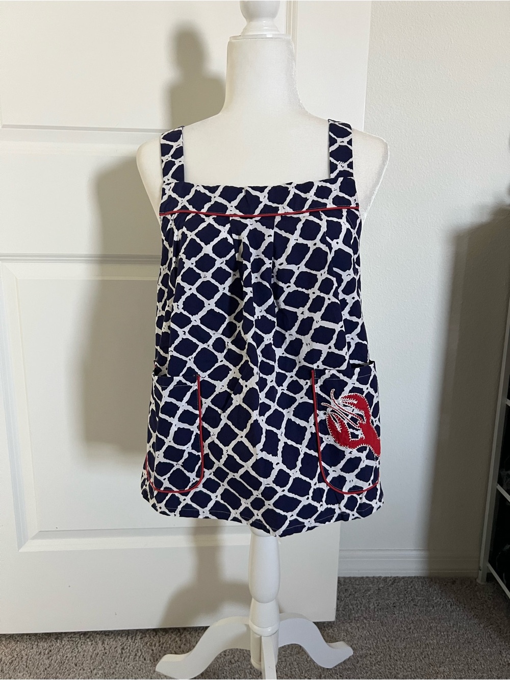 EUC Rare Kate Spade Cape Cod Collection Lobster Tank Top Small